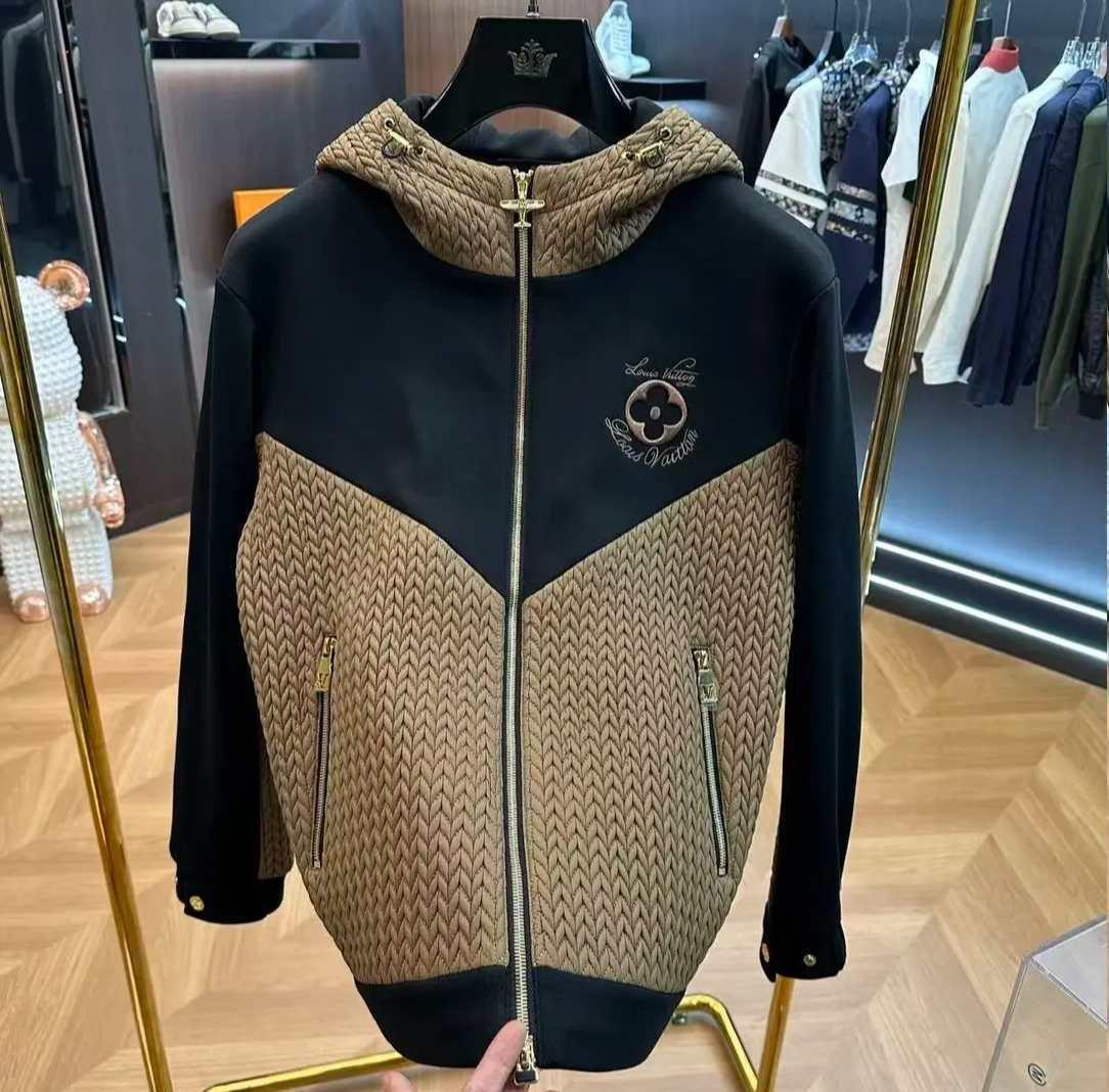 men's hooded casual jacket