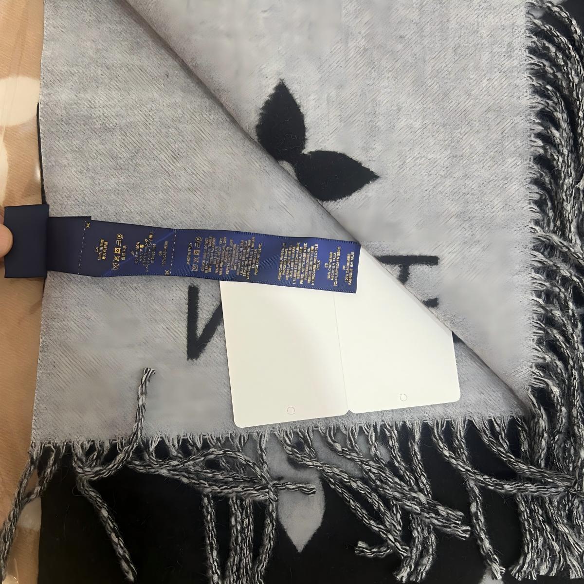 Newly designed warm wool and cashmere shawl, thick animal print luxury winter scarf